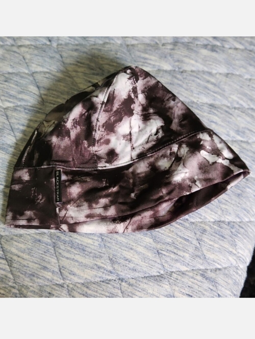 NWOT Blackstrap Black Tie Dye Range Skullcap Cap Beanie Helmet Liner